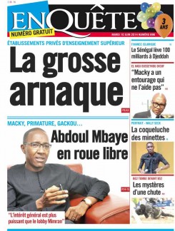 EN COULISSES : ENQUETE DE CE MARDI