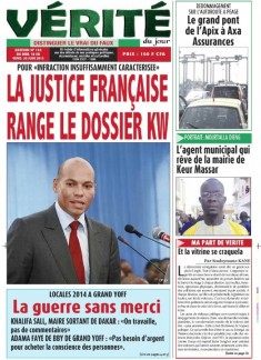 LES SENEGALAISERIES DE VERITE DU JOUR DE CE MERCREDI 18 JUIN